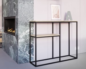 W&aogon;ska konsola do salonu loft
